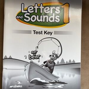 Abeka Letters and Sounds 1 Test Key